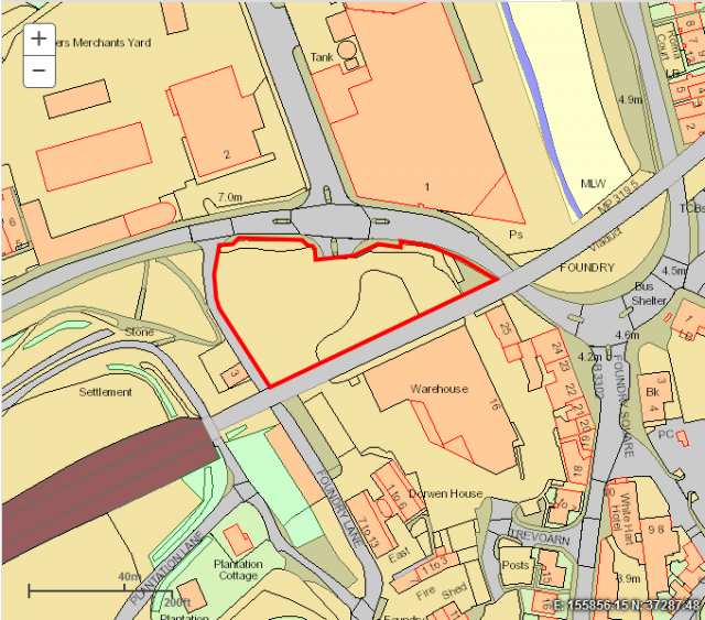 PA18/10457 | Construction of 24 new dwellings, internal shared surface access road of existing traffic signalled junction and associated parking and infrastructure - Foundry Yard Carnsew Road Hayle